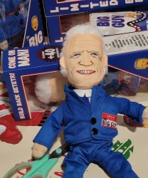 Joe Biden plush Meme Template