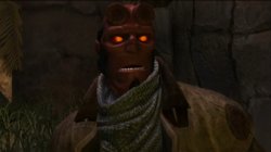 Surprised Hellboy Meme Template