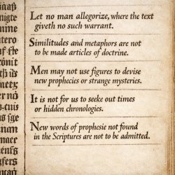 The Geneva Bible’s marginal notes DO CONTAIN a consistent interp Meme Template