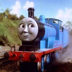 Edward the blue engine Meme Template