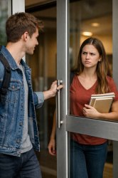 holding door open Meme Template