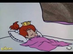 Pebbles Flintstone Meme Template