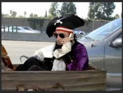 patchy the pirate driving Meme Template
