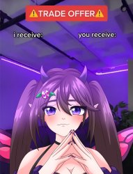 Lewd Lexi Trade Offer Meme Template