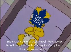 Leafs Hugo Simpsons Meme Template