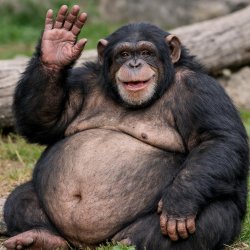 maak een dikke aap zwaait Meme Template