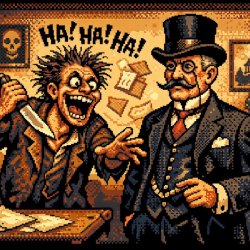 louco com político do princípio do século XX Meme Template