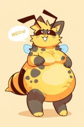 fat beecat Meme Template