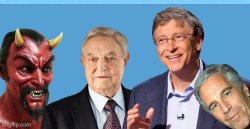 Deep State Evil Meme Template