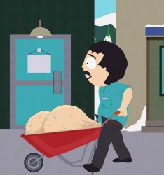 Randy Marsh big balls Meme Template