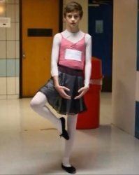 Timothee in ballet tutu Meme Template