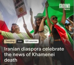 Iranians Celebrate death of Ayatollah Meme Template