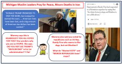 Moron Muslim Republican Voter Meme Template