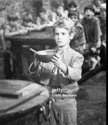 Oliver with bowl Meme Template