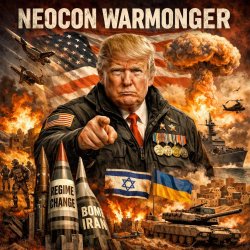Neoconservative Warmonger Donald Trump Meme Template
