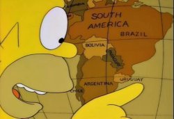 Homer Uruguay Meme Template