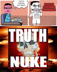 That's Opinion, Not News! FFFFFUUUUUU Meme Template