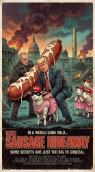 HIDE THE SAUSAGE Meme Template