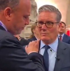 Stalin Starmer and his boss Meme Template