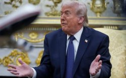 Trump contradicts Trump Meme Template