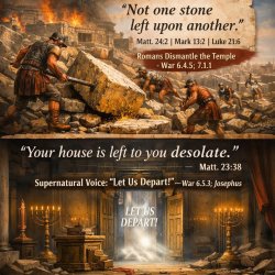 2. Jesus — Synoptic Warnings A. Temple & City Destruction Prophe Meme Template