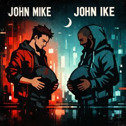 john mike and john ike pregnant Meme Template