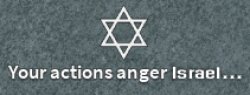 Your actions anger israel Meme Template
