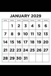 January 20 2029 Meme Template