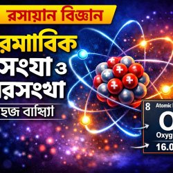 Create a YouTube thumbnail for a Bengali chemistry education vid Meme Template