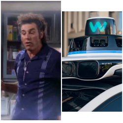 Kramer Periscope Seinfeld Meme Template