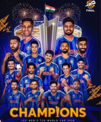 T20 Champions Meme Template