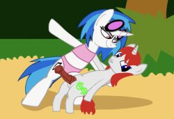 Colt L Money X Vinyl Scratch A Tropical Octav3 Animation (NSFW) Meme Template
