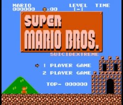 Super Mario Bros Suicide Xtreme Meme Template
