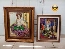 "Les Femmes d'Alger" (Women of Algiers) Meme Template