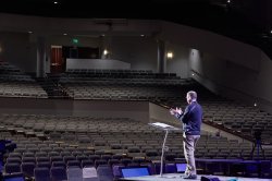 empty auditorium Meme Template