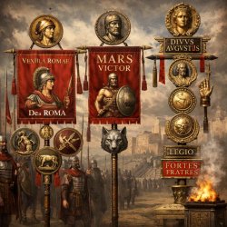 D. Roma (the goddess Rome) --Some vexilla and medallions depicte Meme Template