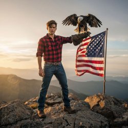 American patriot Meme Template