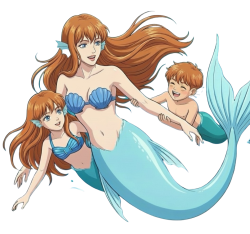 Merfamily Meme Template