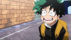 Crazy Deku Meme Template