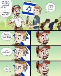 who's next zionist Meme Template