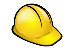 Yellow contruction Hat Meme Template