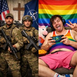 Between Two Personality (1. Joey Andrew T. Cuadrante And Chad An Meme Template