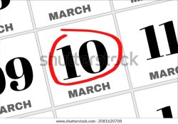 March 10 Meme Template