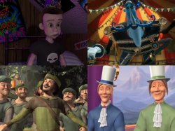 Figaro Pho and The Gang Meme Template