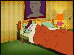 Eustace Bagge Sleeping Meme Template