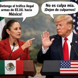 Sheinbaum tells Trump Meme Template