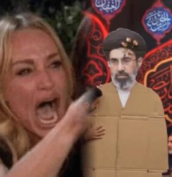 Cardboard Ayatollah Meme Template