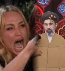 Cardboard Ayatollah Meme Template