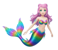 Mermaid Nurse Meme Template