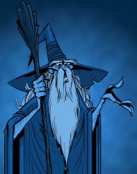 Punkey Doodles Wizard Meme Template